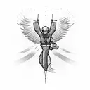 FREEDOM, PARAGLIDER, HUSTLE,FAMILY,HARDWORK tattoo design idea