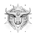 Taurus/ aries tattoo design idea