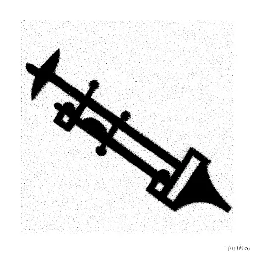 clarinet  tattoo design idea