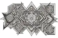 perspective priority tattoo design idea