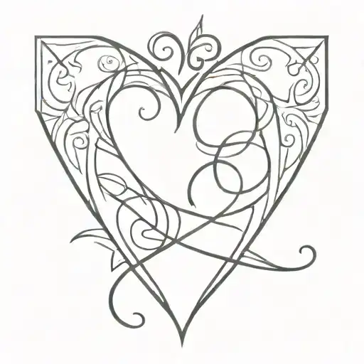 unconditional love keltic tattoo design idea