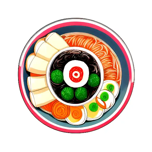 naruto ramen  tattoo design idea