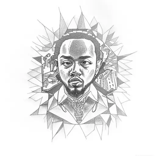 kendrick lamar damn  tattoo design idea