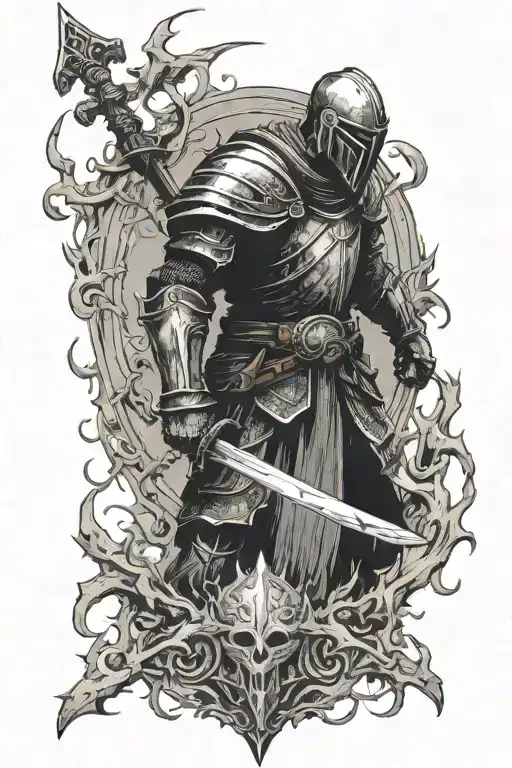 dark souls lohric Tattoo design tattoo design idea