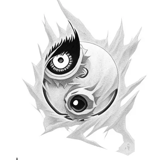 cuervo de itachi de naruto con dos ojos del sharingan  tattoo design idea