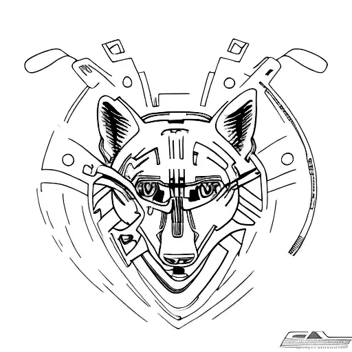 BMW E34 car tattoo design idea