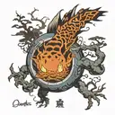 outer wilds game tattoo design idea