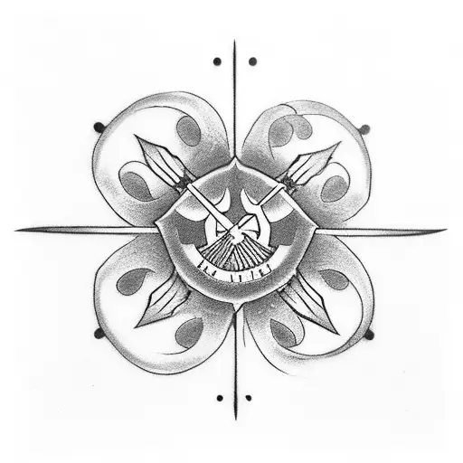 minato kunai knife with yhe dates 3/18, 2/14, and 12/07 in jirayas handwriting. incorporate lillies and itachi  tattoo design idea