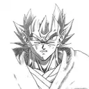 majin vegeta and itachi tattoo design idea