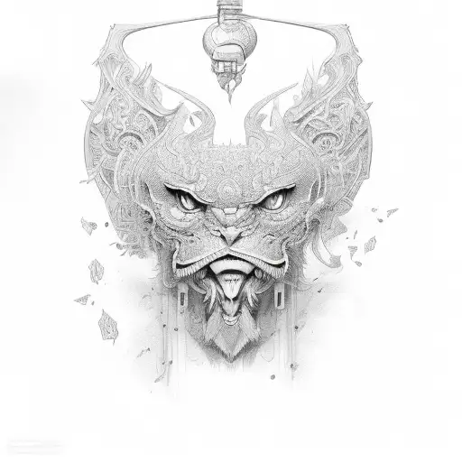 lucky tattoo design idea