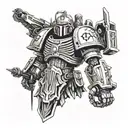 warhammer 40k  tattoo design idea