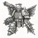 warhammer 40k  tattoo design idea