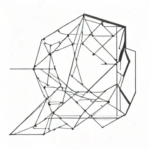 tattoo tatoo design for men uper arm simple black@white geometric pattern tattoo design idea