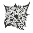 Celtic knotwork design tattoo design idea