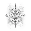 DNA tree tattoo design idea