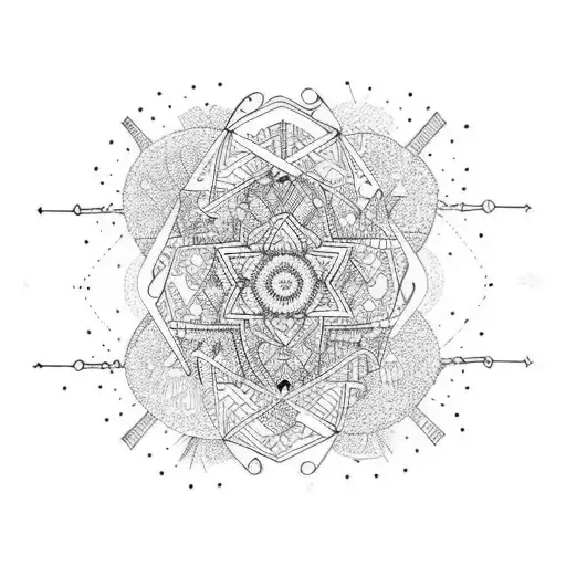 flute tattoo design idea