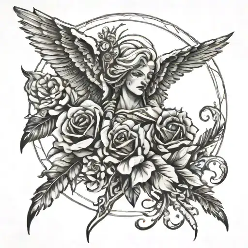 my mercy prevails over my wrath tattoo design idea
