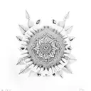 Indian Puerto Rican  tattoo design idea