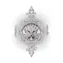 Indian Puerto Rican  tattoo design idea