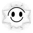trippy smiley face tattoo design idea