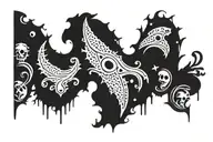 braille tattoo design idea