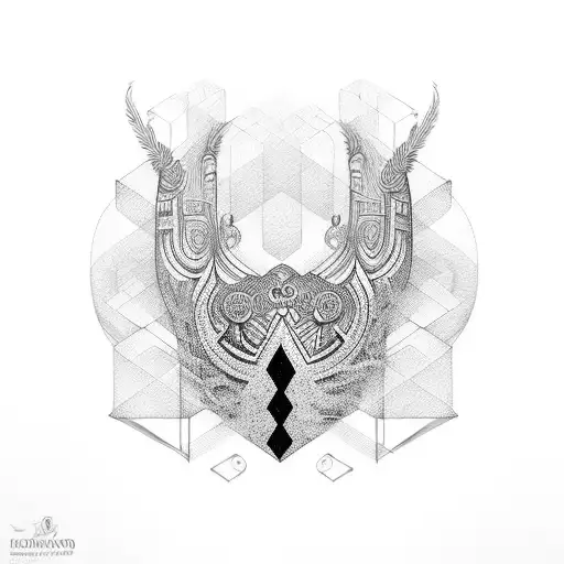 An artistic representation of Argentina's culture tattoo design idea