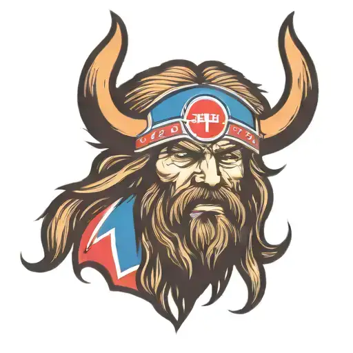 Jesus christ as a buffalo bills fan tattoo design idea