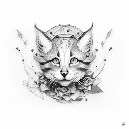 Lage for newborn  tattoo design idea