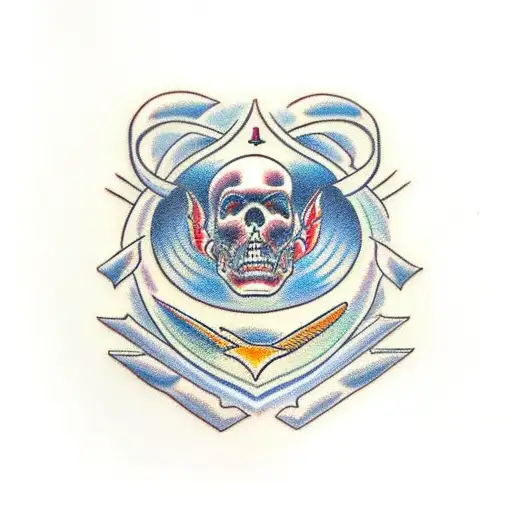 Fear God tattoo design idea