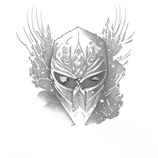 snowboarder back view  tattoo design idea