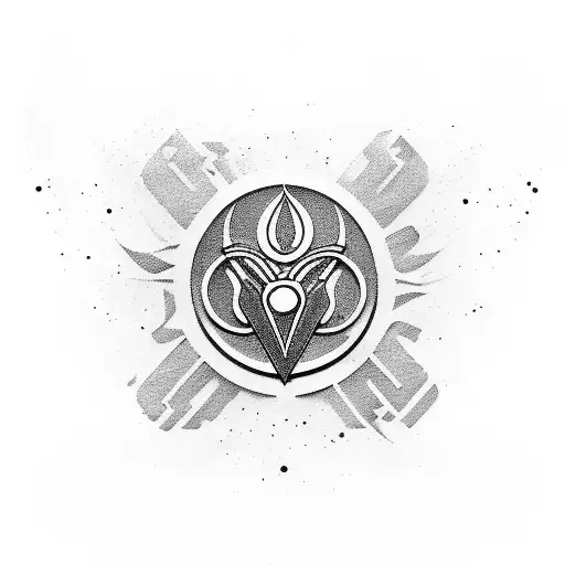 Tomorrowland logo with avicii tattoo design idea