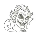 joker card tattoo design idea
