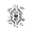 heaven staircase tattoo design idea