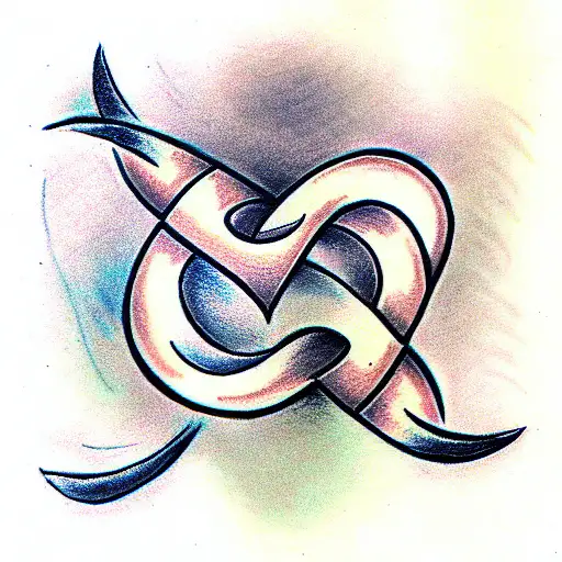 Infinity Symbol tattoo design idea