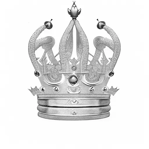 King's Crown smith tattoo design idea