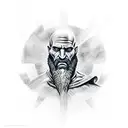 GAME, GOD OF WAR, CREATION OF ADAM tattoo design idea