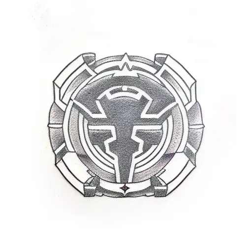 ironman old school runescape symbol tattoo design idea
