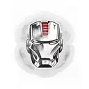 ironman tattoo design idea