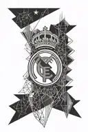 real madrid tattoo design idea