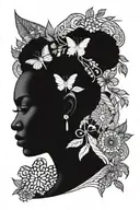 orisha Odé and Otim tattoo design idea