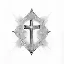 Ankh Symbol cross  tattoo design idea