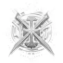 Ankh Symbol cross  tattoo design idea