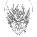 gohan ssj2 tattoo design idea