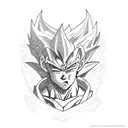 gohan ssj2 tattoo design idea