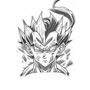 gohan ssj2 tattoo design idea