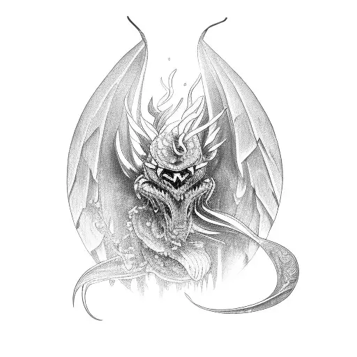 fenix tattoo design idea