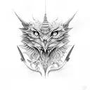 fenix tattoo design idea