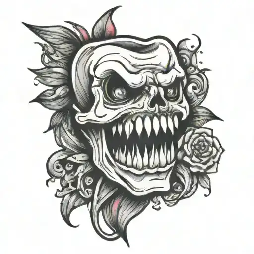 TOOTH 20 SOMETHING tattoo design idea