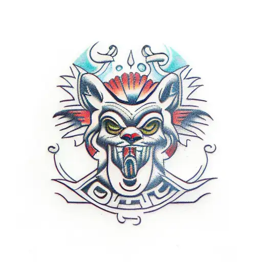 totem tattoo design idea
