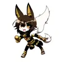 Anubis tattoo design idea